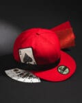 New era 10 deep poker cap red