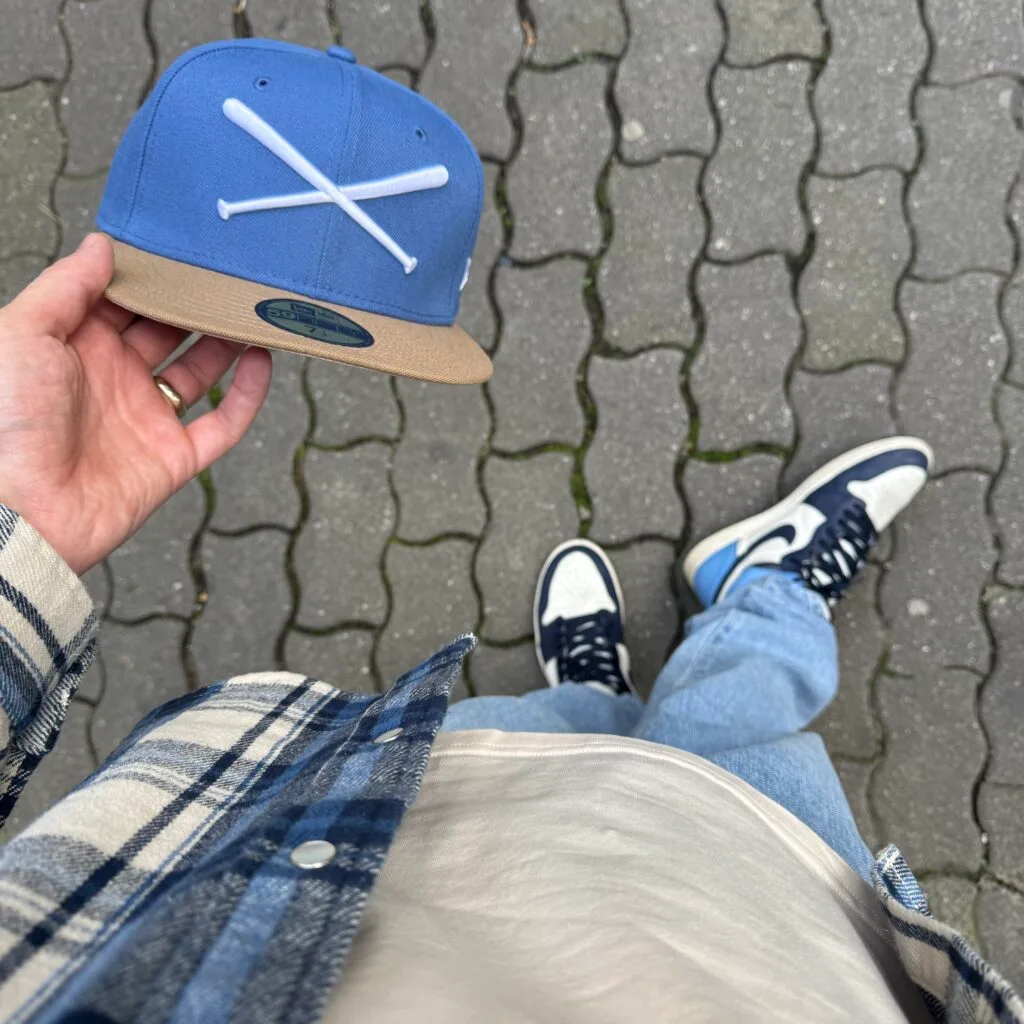 New Era x Justfitteds – crossed Bats – 59FIFTY