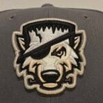 New era milb x erie seawolves Theme night Frankenwolf